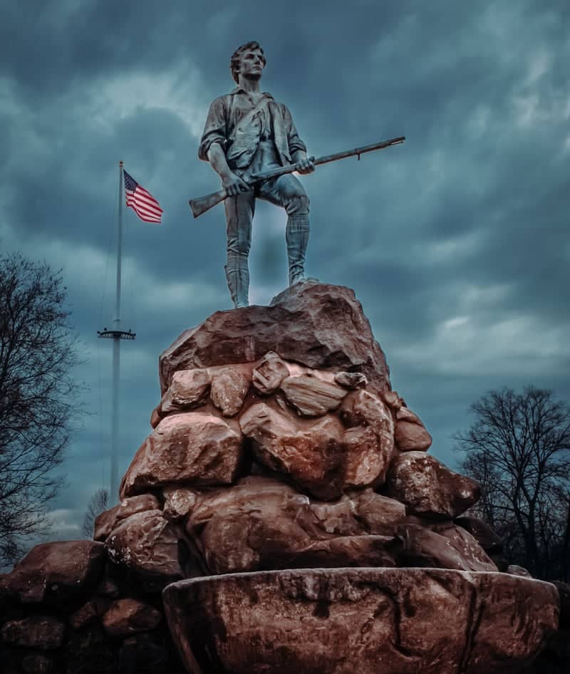 Lexington Minuteman Statue - Image 1