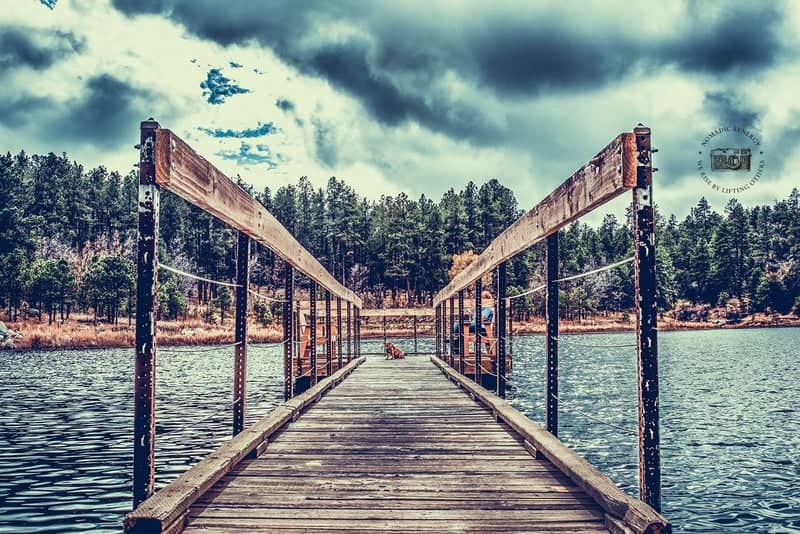 Goldwater Lake Pier - Image 1