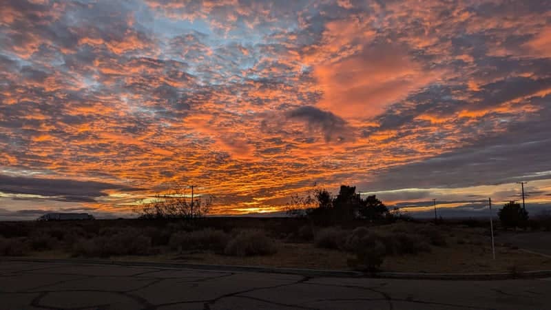 Mojave Desert Sunset Overlook - Image 1