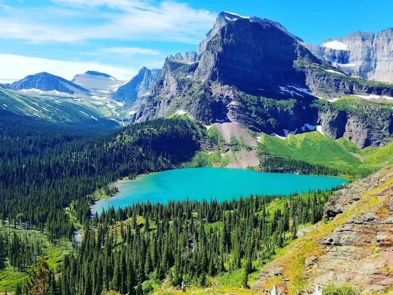Grinnell Lake Overlook - Image 1