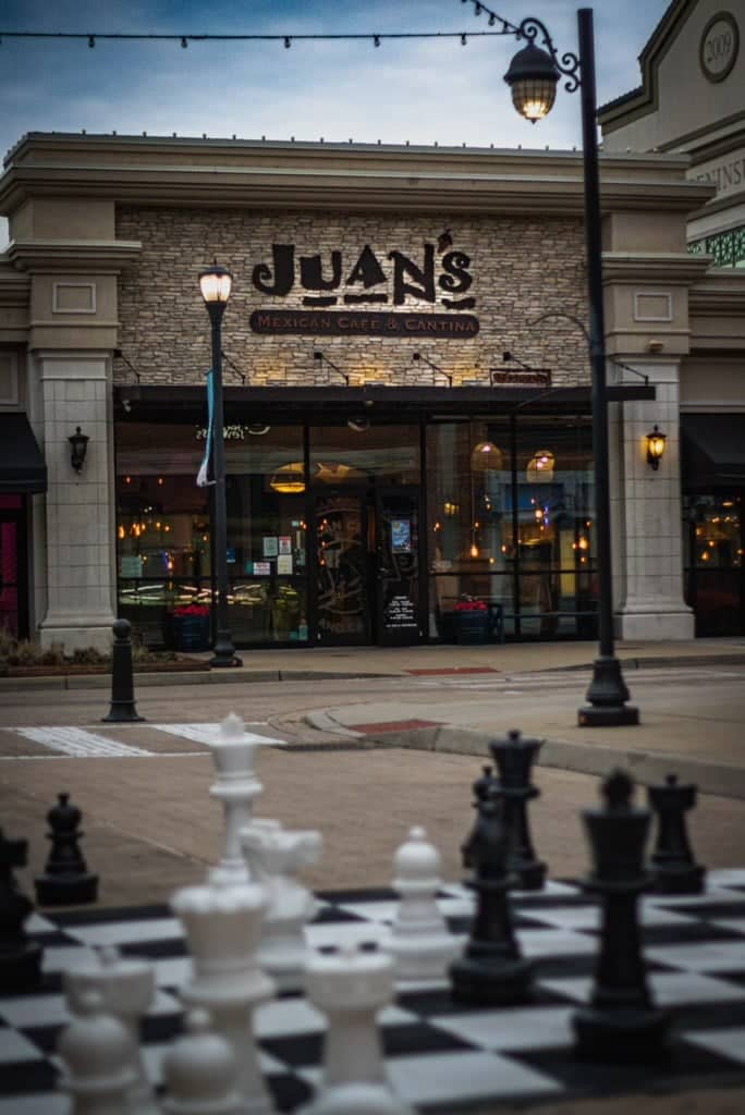 Peninsula Town Center Giant Chess Set - Image 1