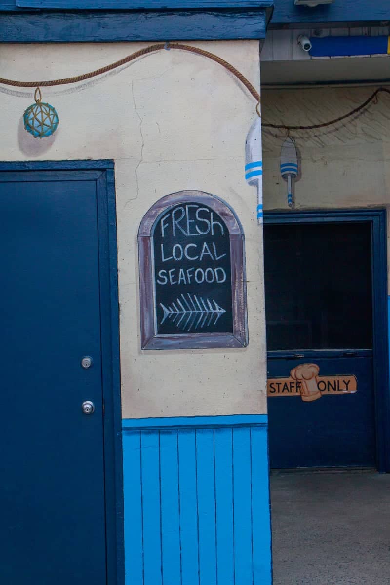 Nautical Mural at Wildwood Seafood Spot - Image 1