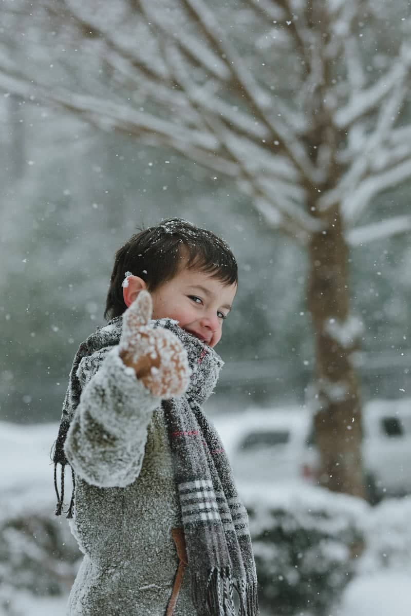 Windward Lane Winter Scene - Image 1