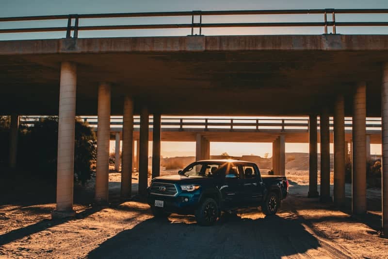 Highway 86 Desert Overpass - Image 1