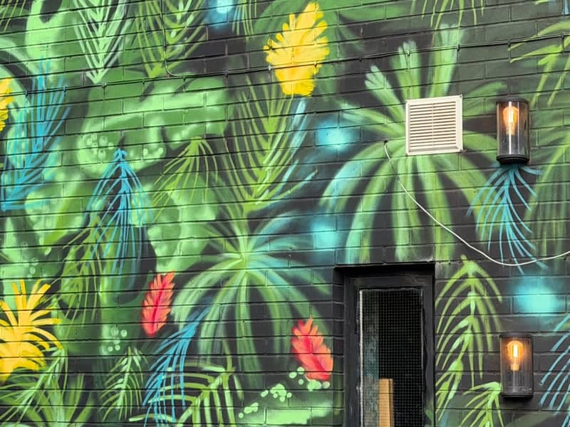 Dublin Road Botanical Mural - Image 1