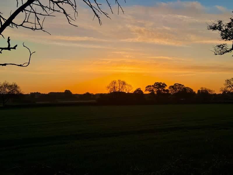 Dorset Countryside Sunset - Image 1