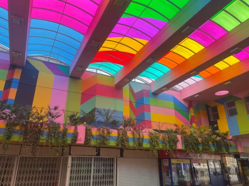 Hertford Street Colorful Canopy - Image 1