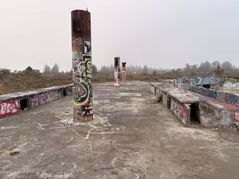 King Salmon Restaurant Ruins - Image 1