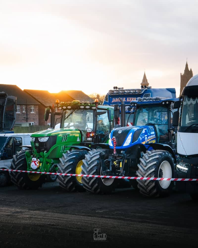 Lockerbie Festive Tractor Display - Image 1