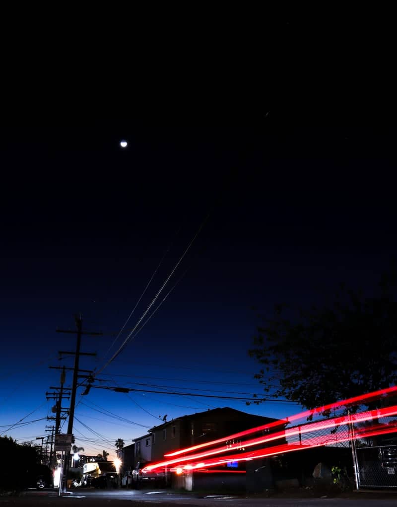 H Street Light Trails - Image 1