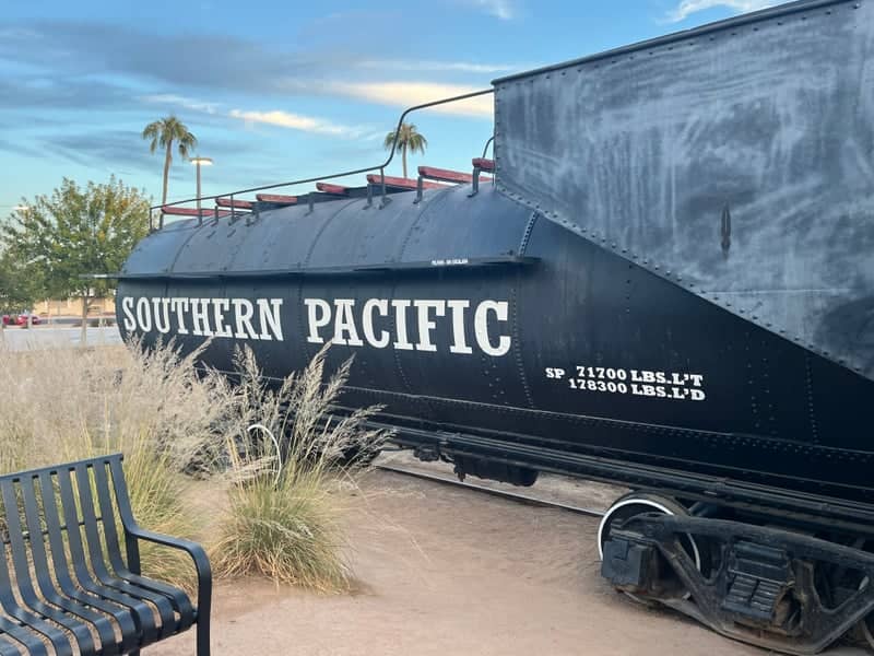 Pioneer Park Southern Pacific Locomotive - Image 1