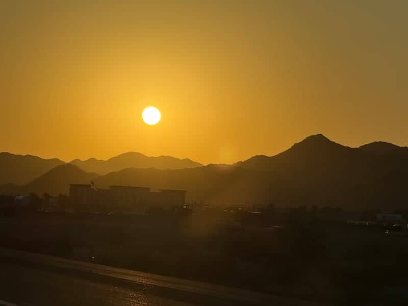 White Tank Mountains Sunset Overlook - Image 1