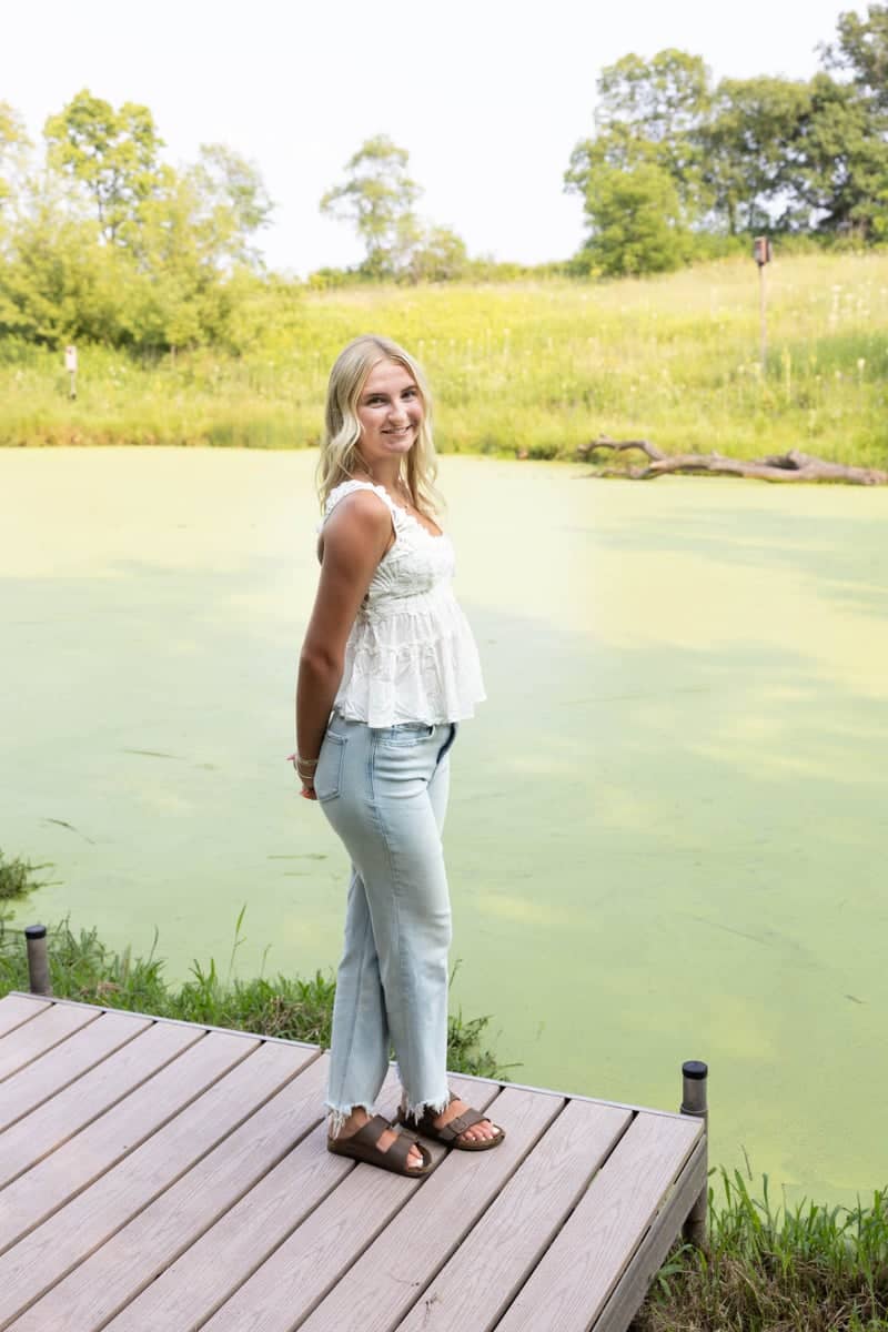 Minooka Park Pond Dock - Image 1