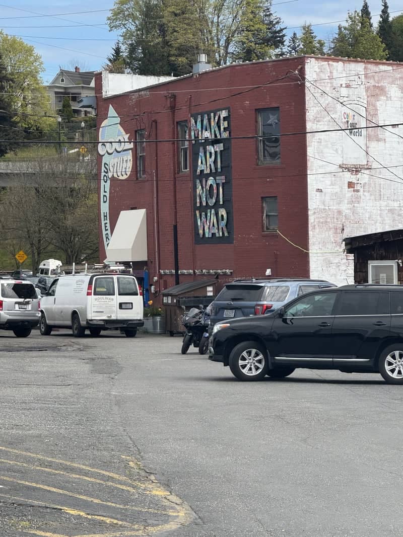 Make Art Not War Mural - Image 1