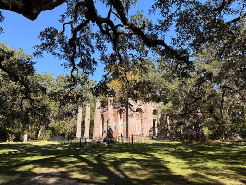 Old Sheldon Church Ruins - Image 1