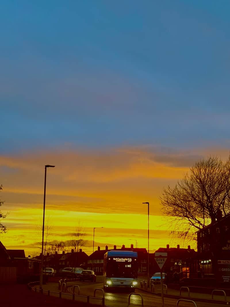 Stockton Suburban Sunset Overlook - Image 1