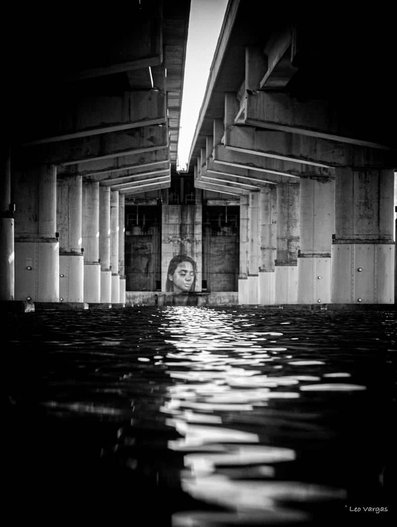 Uhane Mural at Lake Worth Bridge - Image 1