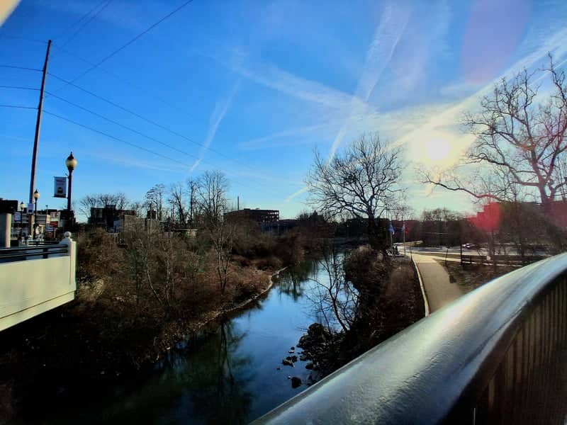 Buck Creek at North Street Bridge - Image 1
