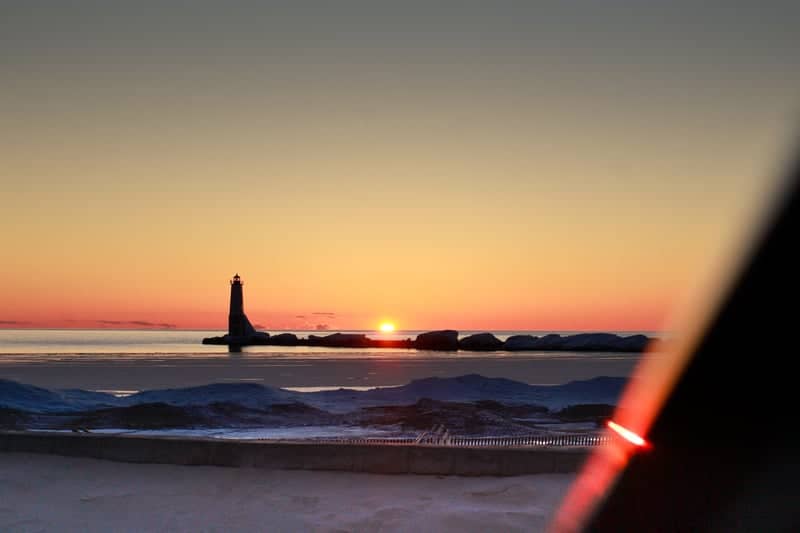 Frankfort North Breakwater Lighthouse - Image 1