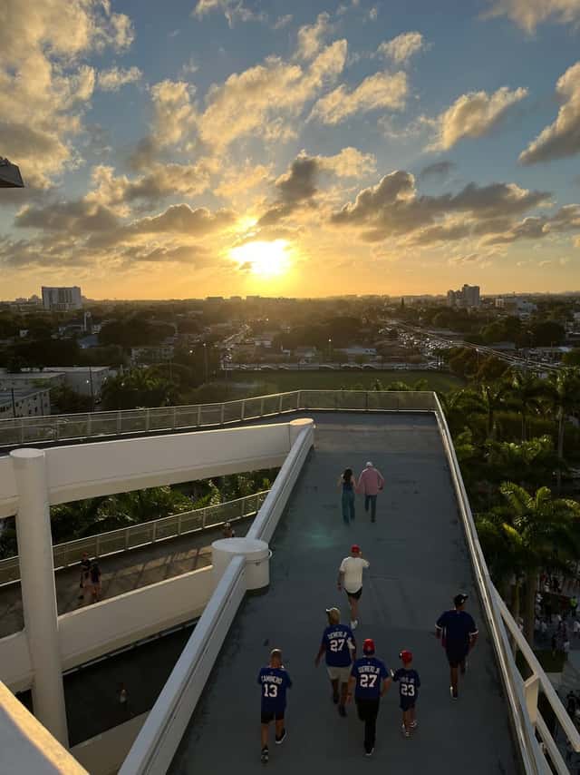 loanDepot park Sunset Ramp