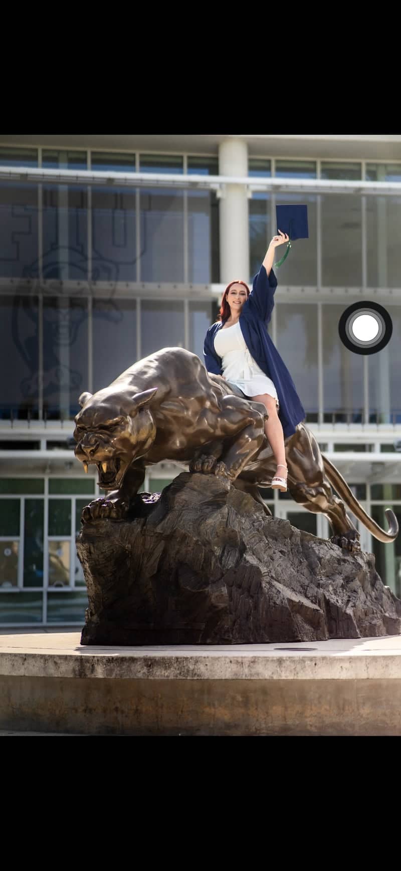 FIU Biscayne Bay Campus Panther Statue - Image 1
