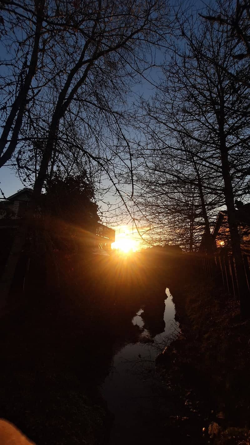 Salem Residential Creek Sunset - Image 1