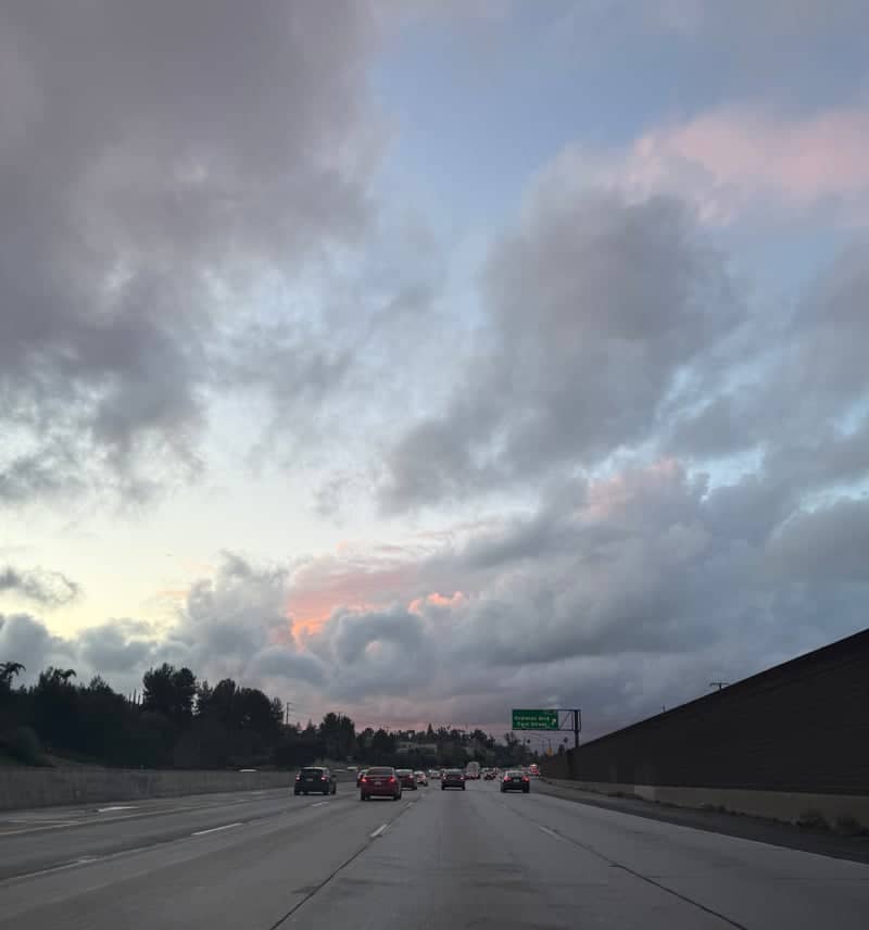 Redlands Freeway Sunset - Image 1