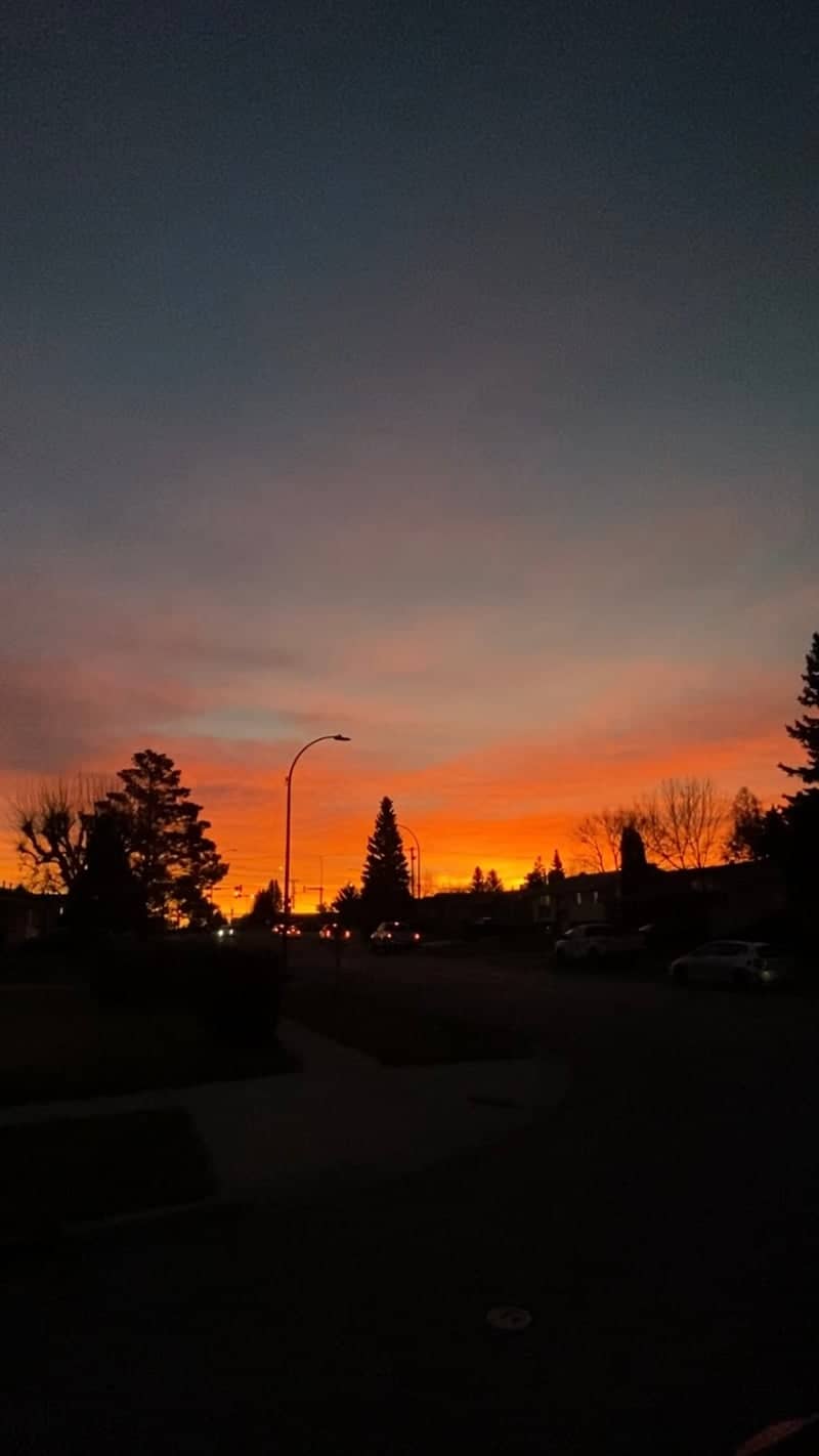 Lethbridge Suburban Sunset - Image 1