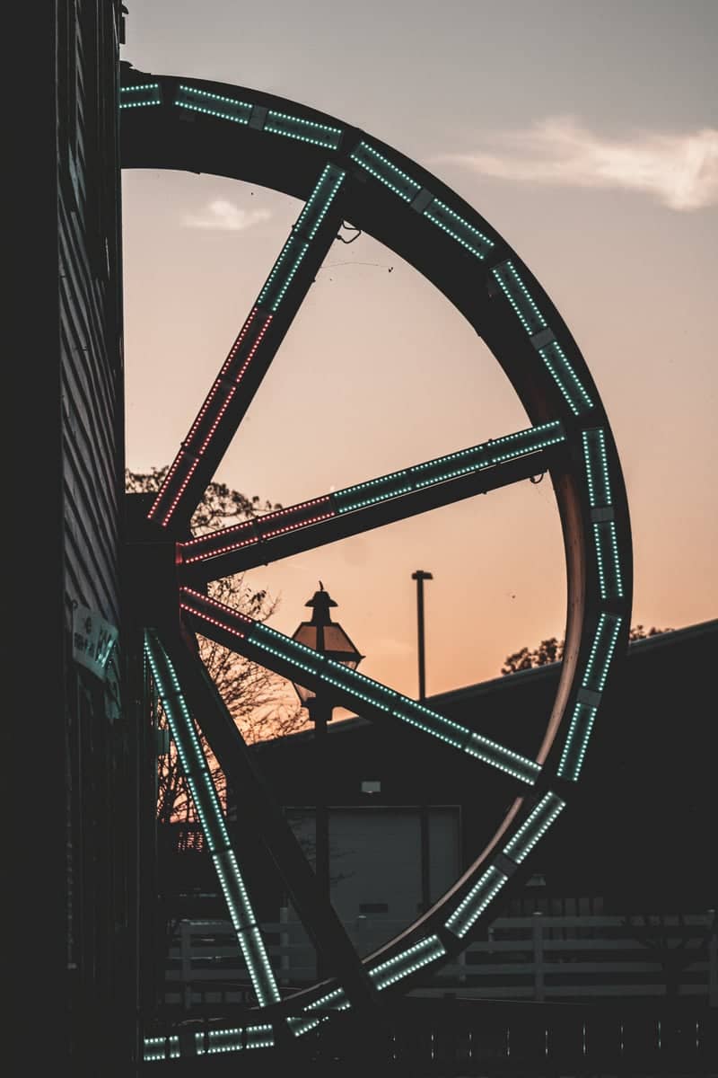 Heritage Park Sawmill Wheel - Image 1