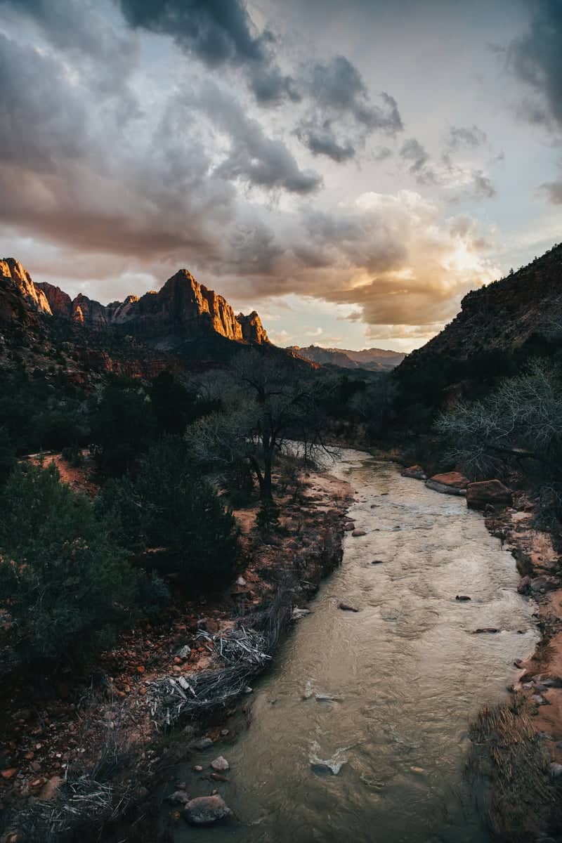 The Watchman from Canyon Junction Bridge - Image 1