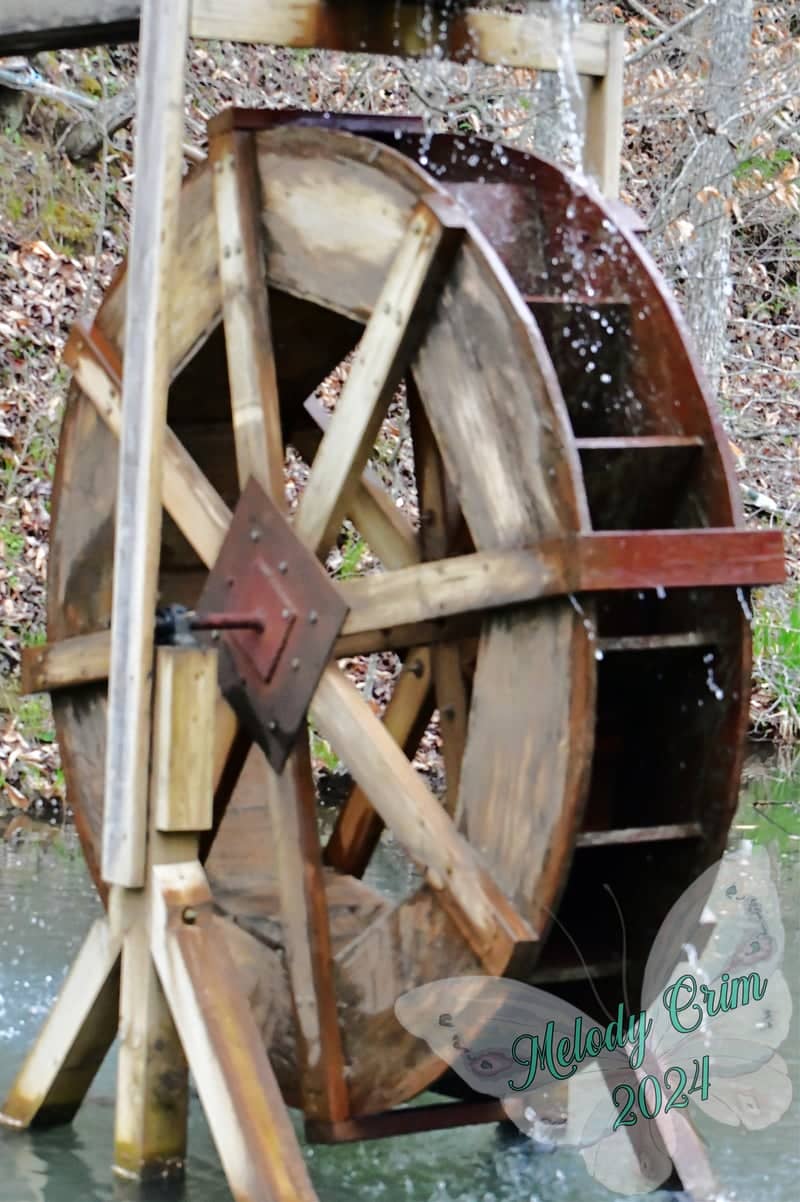Half Moon Campground Water Wheel - Image 1