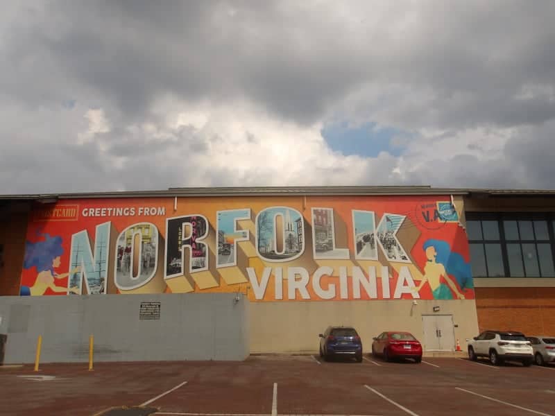 Greetings from Norfolk Mural - Image 1