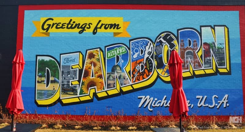 Greetings from Dearborn Mural - Image 1