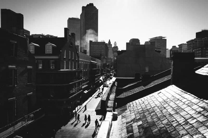Bourbon Street Rooftop View - Image 1