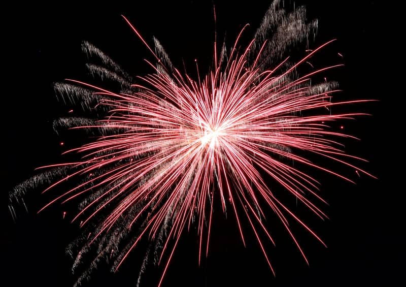 Spavinaw Lake Fireworks - Image 1