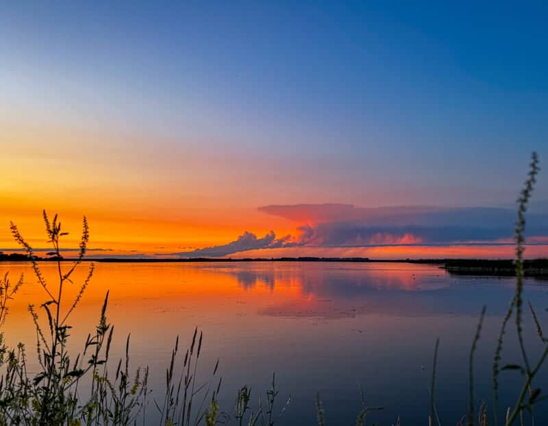 Devils Lake Sunset Overlook - Image 1