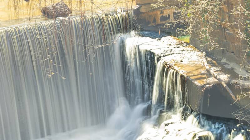 South Fork Peachtree Creek Waterfall - Image 1