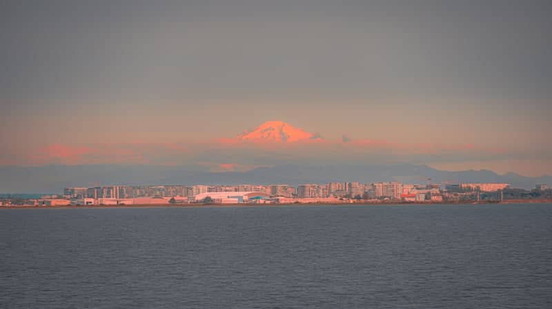 Mount Baker View from YVR South - Image 1