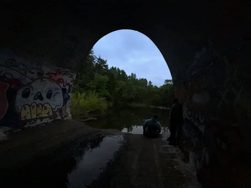 Graffiti Archway at Squaw Creek - Image 1