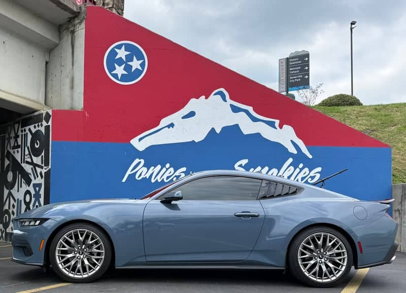 Ponies in the Smokies Mural - Image 1