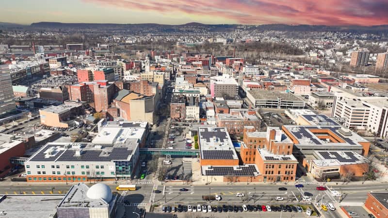 Downtown Paterson Aerial View - Image 1