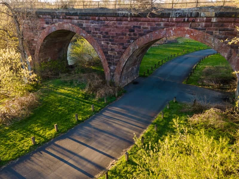 Langhorne Stone Arch Railway Bridge - Image 1