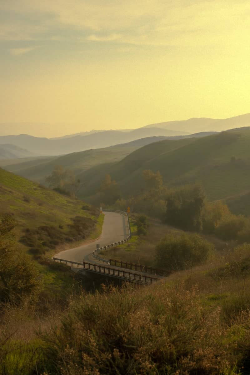 Chino Hills Winding Road - Image 1