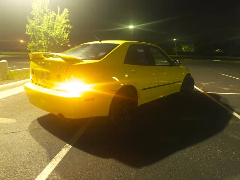 Suburban Night Parking Lot - Image 1