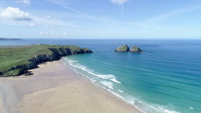 Holywell Bay Beach - Image 1