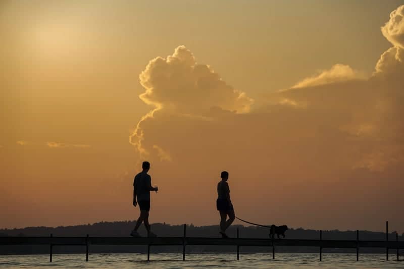 Chautauqua Lake Sunset Pier - Image 1