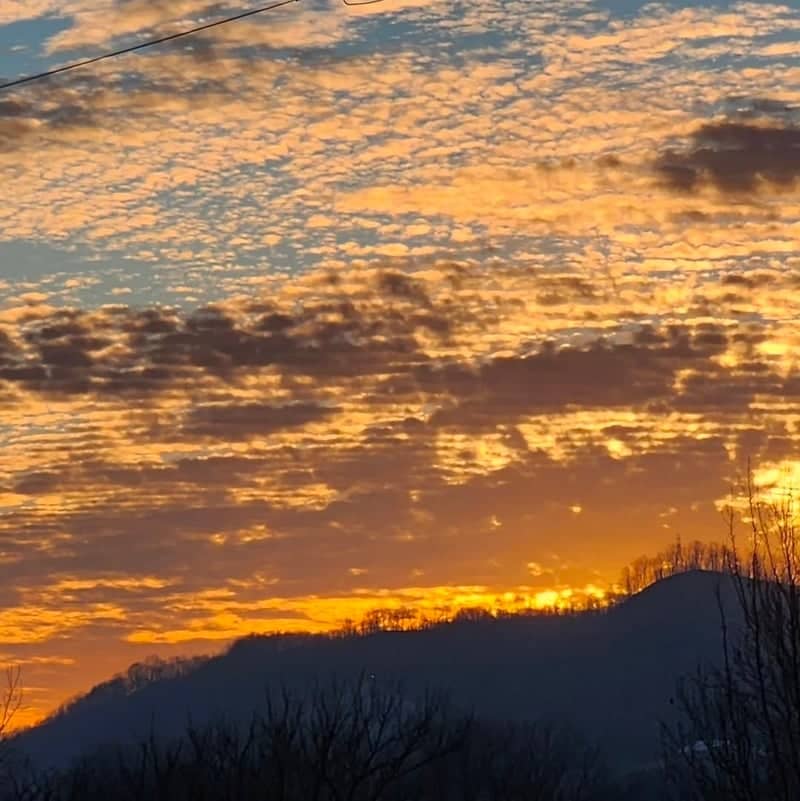 Scioto County Hillside Sunset - Image 1