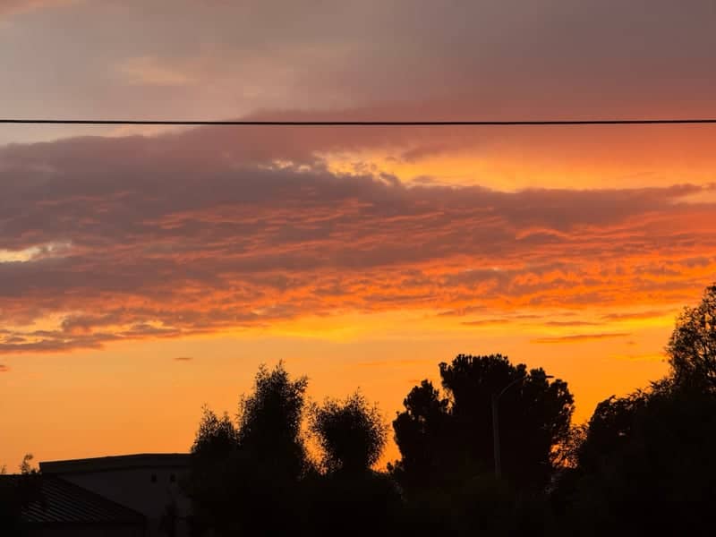 San Jacinto Valley Sunset - Image 1