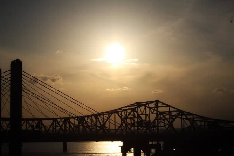 Louisville Bridge Sunset Overlook - Image 1