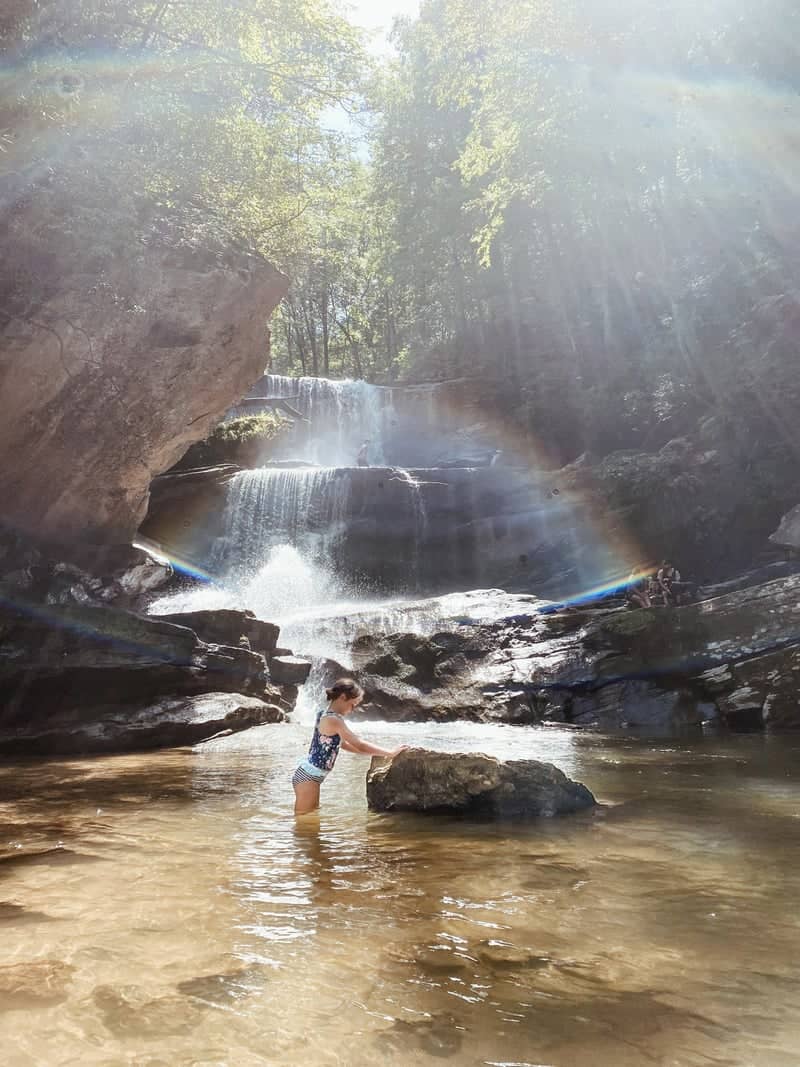 Appalachia Waterfall Swimming Hole - Image 1